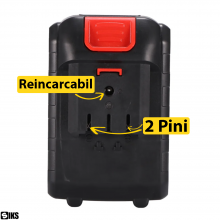 Acumulator De Rezerva SIKS Compatibil Cu Motocoasa, Masina De Tuns Iarba, Drujba, Mini Fierastrau, Aparat De Spalat Cu Presiu... Acumulator De Rezerva SIKS Compatibil Cu Motocoasa, Masina De Tuns Iarba, Drujba, Mini Fierastrau, Aparat De Spalat Cu Presiu...