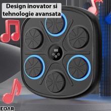 Tinta Lovituri Box Muzical EDAR, Lumina, Display Smart, Functie De Boxa Bluetooth, Usor De Montat Fara Gaurire, Reincarcabil ... Tinta Lovituri Box Muzical EDAR, Lumina, Display Smart, Functie De Boxa Bluetooth, Usor De Montat Fara Gaurire, Reincarcabil ...