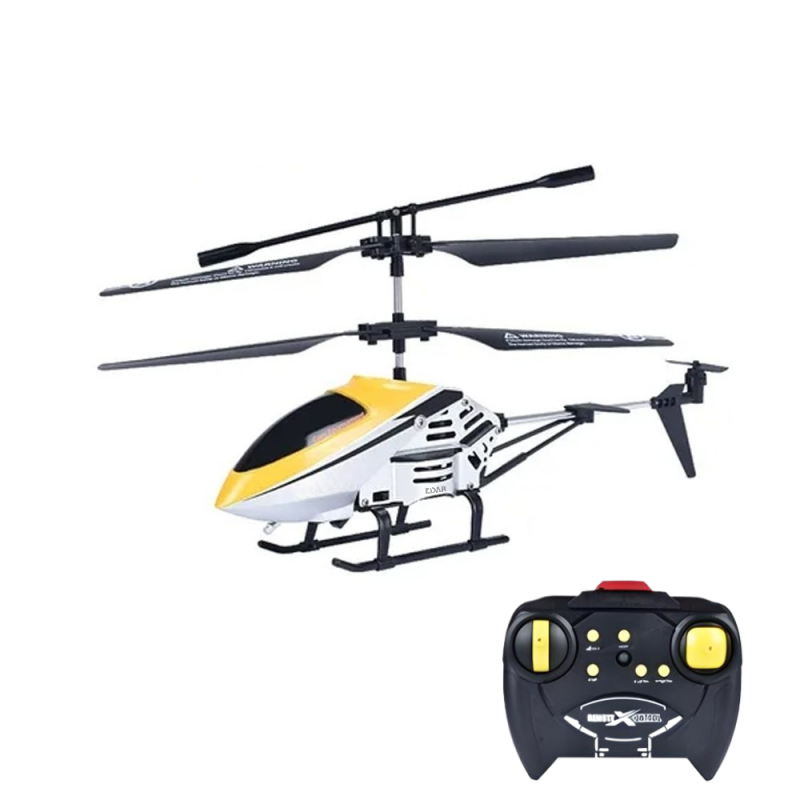 Elicopter Pentru Copii EDAR, Cu Telecomanda, Giroscop Stabilizator, Carcasa Metalica Rezistenta, Lumini LED, Anti-soc, Pentru...