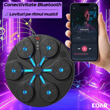 Aparat Inteligent De Box EDAR Cu Functii Muzicale, Iluminare LED RGB, Display HD, Bluetooth Si Difuzor Integrat, Ideal Pentru... Aparat Inteligent De Box EDAR Cu Functii Muzicale, Iluminare LED RGB, Display HD, Bluetooth Si Difuzor Integrat, Ideal Pentru...