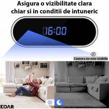 Camera Spy Wi-Fi EDAR Incorporata In Ceas Desteptator, Control Aplicatie Telefon, Dispozitiv De Spionaj Cu Functie De Detecti... Camera Spy Wi-Fi EDAR Incorporata In Ceas Desteptator, Control Aplicatie Telefon, Dispozitiv De Spionaj Cu Functie De Detecti...
