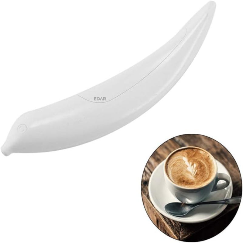 Sablon Decorativ EDAR Pentru Prajituri, Torturi, Cafea Si Produse De Patiserie, Alb Sablon Decorativ EDAR Pentru Prajituri, Torturi, Cafea Si Produse De Patiserie, Alb