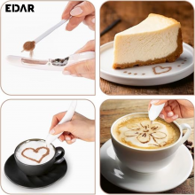Sablon Decorativ EDAR Pentru Prajituri, Torturi, Cafea Si Produse De Patiserie, Alb Sablon Decorativ EDAR Pentru Prajituri, Torturi, Cafea Si Produse De Patiserie, Alb