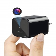 Mini Camera EDAR Spion Ascunsa In Incarcator, USB Type C, Full HD, Nightvision, Posibilitate Conectare La Telefon Si La Siste...