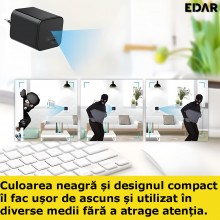 Mini Camera EDAR Spion Ascunsa In Incarcator, USB Type C, Full HD, Nightvision, Posibilitate Conectare La Telefon Si La Siste... Mini Camera EDAR Spion Ascunsa In Incarcator, USB Type C, Full HD, Nightvision, Posibilitate Conectare La Telefon Si La Siste...