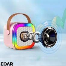 Kit Complet EDAR Statie Smart Cu Microfon Si Boxa Wireless Pentru Karaoke, 2 Microfoane, Potrivit Pentru Copii Si Adulti, Apa... Kit Complet EDAR Statie Smart Cu Microfon Si Boxa Wireless Pentru Karaoke, 2 Microfoane, Potrivit Pentru Copii Si Adulti, Apa...