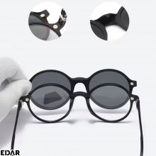 Set Ochelari de Condus EDAR 5 in 1 cu Clip-On Magnetic, pentru Zi si Noapte, Lentile Polarizate, Protectie UV400, Husa Inclusa Set Ochelari de Condus EDAR 5 in 1 cu Clip-On Magnetic, pentru Zi si Noapte, Lentile Polarizate, Protectie UV400, Husa Inclusa