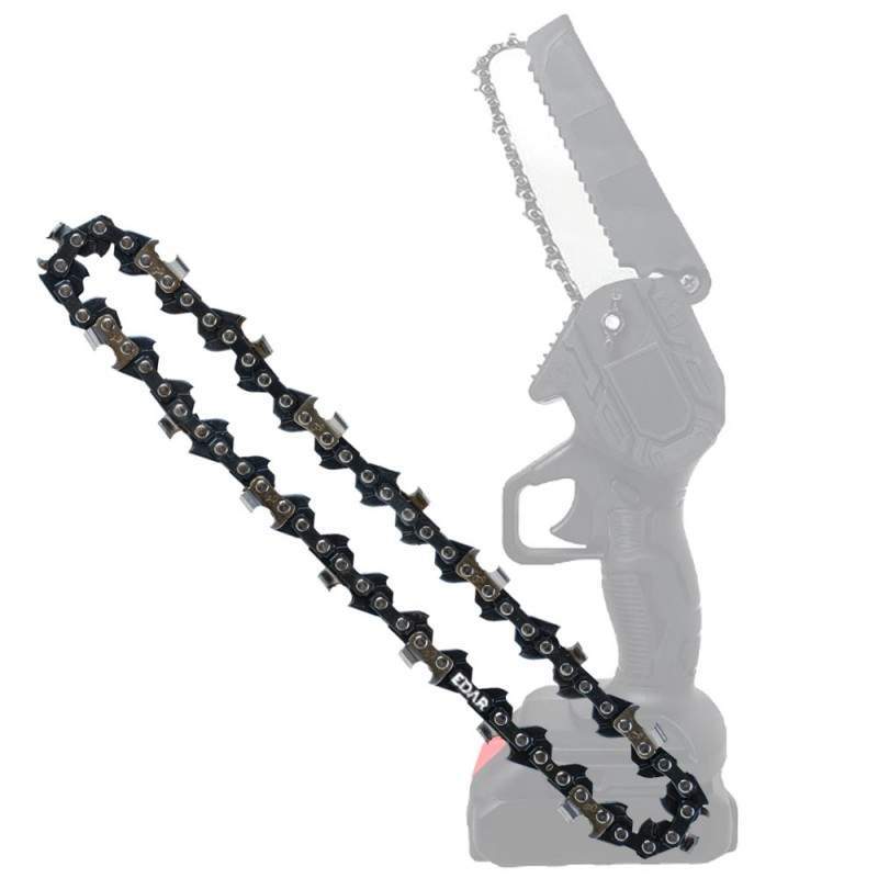 Lant de Rezerva EDAR pentru Mini Fierastrau 4 Inch, Pas 1/4, 28 Dinti, Compatibil cu Drujba Electrica Portabila pe Acumulator...