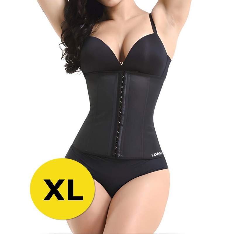 Corset EDAR, Pentru Conturarea Siluetei, Marimea XL, Culoare Neagra Corset EDAR, Pentru Conturarea Siluetei, Marimea XL, Culoare Neagra
