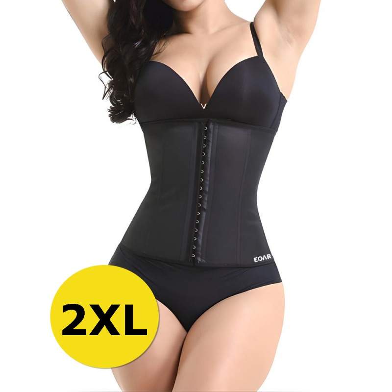 Corset EDAR, Pentru Conturarea Siluetei, Marimea 2XL, Culoare Neagra Corset EDAR, Pentru Conturarea Siluetei, Marimea 2XL, Culoare Neagra