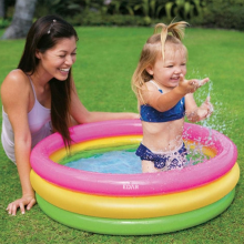 Mini Piscina Gonflabila EDAR Pentru Copii, Pentru Interior/Exterior, Mini Bazin Gonflabil, Usor De Umflat/Dezumflat/Depozitat...