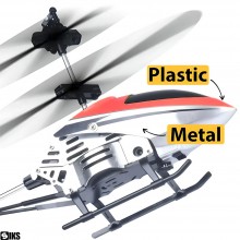 Elicopter SIKS Cu Telecomanda Pentru Copii, Cu Giroscop Incorporat, Carcasa De Metal, Lumina Led, Rezistent La Cazaturi, Idea... Elicopter SIKS Cu Telecomanda Pentru Copii, Cu Giroscop Incorporat, Carcasa De Metal, Lumina Led, Rezistent La Cazaturi, Idea...
