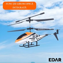 Elicopter Pentru Copii EDAR, Cu Telecomanda, Giroscop Stabilizator, Carcasa Metalica Rezistenta, Lumini LED, Anti-soc, Pentru... Elicopter Pentru Copii EDAR, Cu Telecomanda, Giroscop Stabilizator, Carcasa Metalica Rezistenta, Lumini LED, Anti-soc, Pentru...