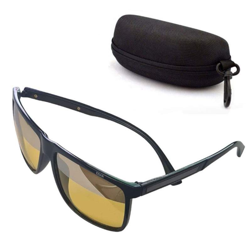 Ochelari Polarizati de Condus Ziua EDAR, Model M30, Lentile Galbene Cu Efect de Oglinda + Toc Inclus Ochelari Polarizati de Condus Ziua EDAR, Model M30, Lentile Galbene Cu Efect de Oglinda + Toc Inclus