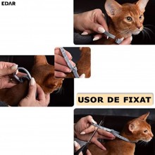 Zgarda Antiparazitara EDAR Pe Baza de Uleiuri din Plante, Fara Alergeni, Pentru Animale De Companie, Caini De Talie Mica/Medi...