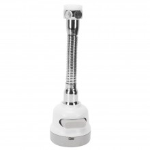 Racord Flexibil Robinet SIKS, Extensie Baterie Sanitara, Pentru Baie Sau Bucatarie, Trei Jeturi Apa, Rotativ 360 Grade, Compa...