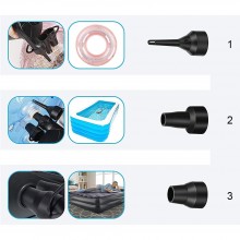 Pompa Electrica SIKS Pentru Umflat Si Dezumflat Saltele, 3 Duze, Buton On / Off, Portabil, Alimentare Priza Auto, Negru Pompa Electrica SIKS Pentru Umflat Si Dezumflat Saltele, 3 Duze, Buton On / Off, Portabil, Alimentare Priza Auto, Negru