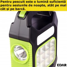 Lanterna LED EDAR, Portabila Multifunctionala, Dotata Cu Panou Solar, Incarcare Prin Energie Solara Sau USB, 3 Moduri De Ilum... Lanterna LED EDAR, Portabila Multifunctionala, Dotata Cu Panou Solar, Incarcare Prin Energie Solara Sau USB, 3 Moduri De Ilum...