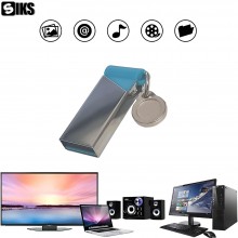 Stick Memorie SIKS, 4 GB, USB 3.0, Gri Metalic/Albastru Stick Memorie SIKS, 4 GB, USB 3.0, Gri Metalic/Albastru