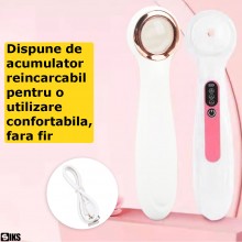 Aparat Electric SIKS pentru Curatare Faciala, cu Vacuum, Indepartare Puncte Negre, 3 Niveluri de Intensitate, 3 Capete de Suc... Aparat Electric SIKS pentru Curatare Faciala, cu Vacuum, Indepartare Puncte Negre, 3 Niveluri de Intensitate, 3 Capete de Suc...