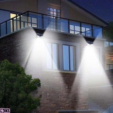 Lampa Solara SIKS, Senzor De Miscare Si Lumina, Pentru Perete, Panou Solar, 32 Leduri, Lumina Neutra, Negru Lampa Solara SIKS, Senzor De Miscare Si Lumina, Pentru Perete, Panou Solar, 32 Leduri, Lumina Neutra, Negru