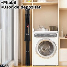 Uscator De Rufe Tip Umbrela EDAR, Vertical, Pliabil, Portabil, Ergonomic, Inaltime Reglabila 150 Cm, 6 Brate, Capacitate De U... Uscator De Rufe Tip Umbrela EDAR, Vertical, Pliabil, Portabil, Ergonomic, Inaltime Reglabila 150 Cm, 6 Brate, Capacitate De U...