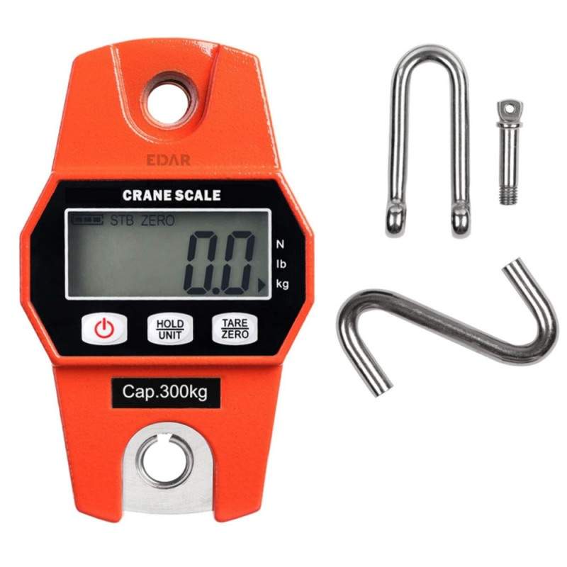 Cantar Digital Cu Carlig EDAR, Electronic, Suspendat, De Depozit, Afisaj LCD Luminos, Conversie Unitati, Functionare Pe Bater... Cantar Digital Cu Carlig EDAR, Electronic, Suspendat, De Depozit, Afisaj LCD Luminos, Conversie Unitati, Functionare Pe Bater...