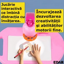 Jucarie EDAR Educationala Tip Tabla, Model Printesa, Masuta Pentru Desenat Cu Proiector Si Diapozitive, Holograma, 3 Discuri ... Jucarie EDAR Educationala Tip Tabla, Model Printesa, Masuta Pentru Desenat Cu Proiector Si Diapozitive, Holograma, 3 Discuri ...