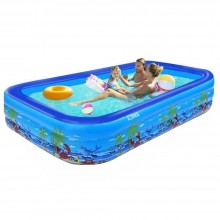 Piscina Gonflabila De Exterior / Gradina SIKS Pentru Adulti Sau Copii, Cu Baza Podea Moale Gonflabila, Dimensiuni 260 x 165 x...