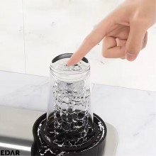 Dispozitiv Curatare Pahare EDAR, Ideal Pentru Cani, Cesti, Biberoane, Pahare Cu Picior, Jet Presiune Apa, 5 Orificii Pulveriz...