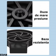 Dispozitiv Curatare Pahare EDAR, Ideal Pentru Cani, Cesti, Biberoane, Pahare Cu Picior, Jet Presiune Apa, 5 Orificii Pulveriz... Dispozitiv Curatare Pahare EDAR, Ideal Pentru Cani, Cesti, Biberoane, Pahare Cu Picior, Jet Presiune Apa, 5 Orificii Pulveriz...