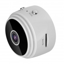 Mini Camera SIKS pentru Spionaj, Microfon, Alb