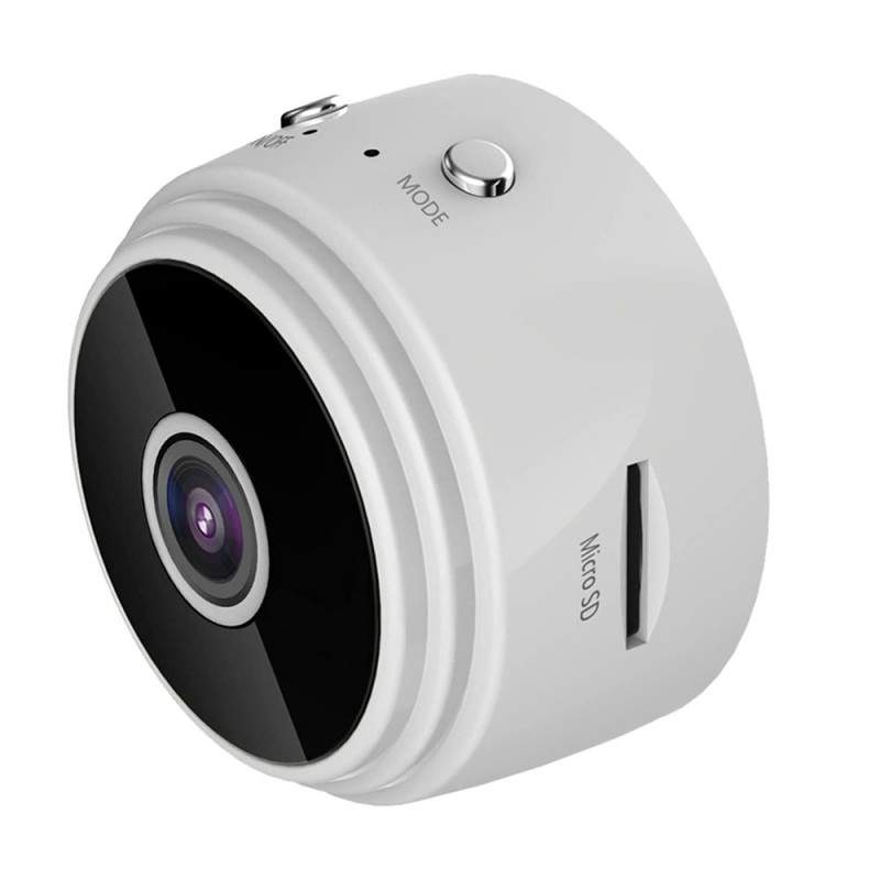 Mini Camera SIKS pentru Spionaj, Microfon, Alb Mini Camera SIKS pentru Spionaj, Microfon, Alb
