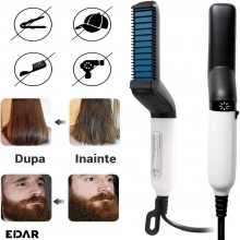 Perie Electrica EDAR De Coafat Pentru Barbati, Cu Placi Ceramice Perie Electrica EDAR De Coafat Pentru Barbati, Cu Placi Ceramice