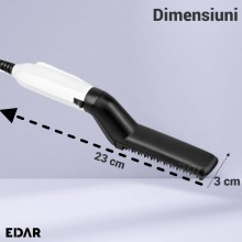 Perie Electrica EDAR De Coafat Pentru Barbati, Cu Placi Ceramice Perie Electrica EDAR De Coafat Pentru Barbati, Cu Placi Ceramice