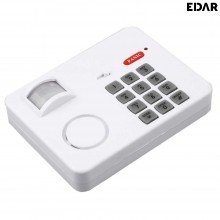 Alarma Wireless EDAR Cu Senzor De Miscare – Alb Alarma Wireless EDAR Cu Senzor De Miscare – Alb