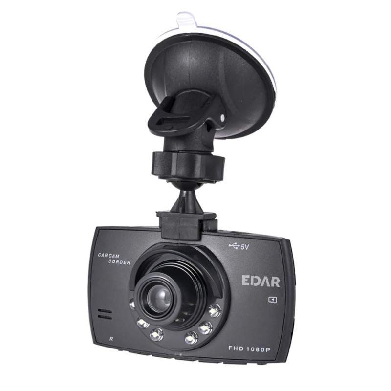 Camera Auto EDAR DVR Full HD 1080P – Viziune Nocturna, Lentila Wide 170°, Senzor Miscare, Functie SOS