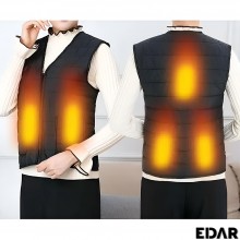Vesta cu Caldura EDAR, Unisex, Alimentare prin Conector USB Incorporat, Fara Acumulator, Ideala Pentru Sezonul Rece, Negru, M... Vesta cu Caldura EDAR, Unisex, Alimentare prin Conector USB Incorporat, Fara Acumulator, Ideala Pentru Sezonul Rece, Negru, M...