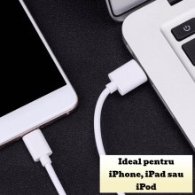 Cablu EDAR De Incarcare iPhone – Tip C La Lightning, 1 Metru, Alb