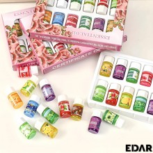 Set 12 Bucati De Uleiuri Esentiale EDAR, 3 ml, Ideal Pentru Umidificator Si Spa, Multicolor Set 12 Bucati De Uleiuri Esentiale EDAR, 3 ml, Ideal Pentru Umidificator Si Spa, Multicolor