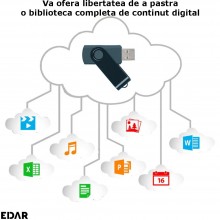 Stick De Memorie Externa EDAR De Mare Viteza, USB 3.0, 90 MB/s, 128 GB, Verde Stick De Memorie Externa EDAR De Mare Viteza, USB 3.0, 90 MB/s, 128 GB, Verde