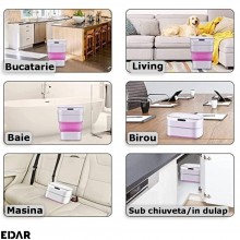 Cos De Gunoi inteligent EDAR Cu Alimentare Baterii, Senzor Detectie Miscare, Pliabil, Deschidere Automata, Capacitate 8-17 Li... Cos De Gunoi inteligent EDAR Cu Alimentare Baterii, Senzor Detectie Miscare, Pliabil, Deschidere Automata, Capacitate 8-17 Li...