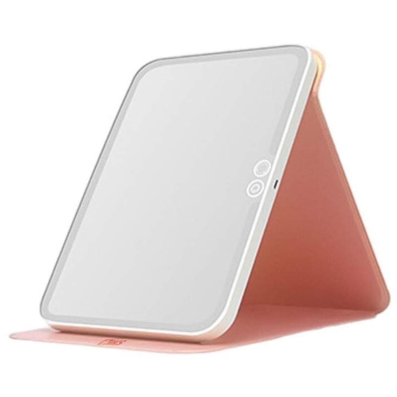 Oglinda Cosmetica SIKS Pentru Machiaj Cu Lumina LED, 3 Tipuri De Lumina, Touch Switch, Pliabila, Iluminata, Cu Suport, USB, D... Oglinda Cosmetica SIKS Pentru Machiaj Cu Lumina LED, 3 Tipuri De Lumina, Touch Switch, Pliabila, Iluminata, Cu Suport, USB, D...