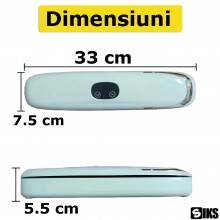 Aparat de Vidat SIKS Si Sigilat Alimente, Afisaj Digital Secunde Ramase, Oprire Automata, 30cm Bara De Lipire, 10 Pungi Inclu... Aparat de Vidat SIKS Si Sigilat Alimente, Afisaj Digital Secunde Ramase, Oprire Automata, 30cm Bara De Lipire, 10 Pungi Inclu...