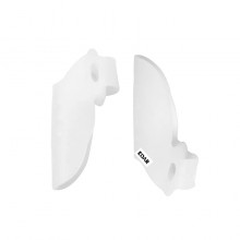 Set 2 Corectoare EDAR Pentru Monturi, Confort La Mers, Corectarea Pozitiei Degetului Mare, Silicon Moale, Alb