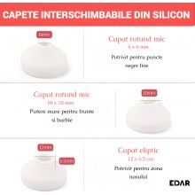 Aparat Electric EDAR Pentru Tratament fFacial, Indepartare Puncte Negre, Exfolierea Pielii, 3 capete Interschimbabile Incluse... Aparat Electric EDAR Pentru Tratament fFacial, Indepartare Puncte Negre, Exfolierea Pielii, 3 capete Interschimbabile Incluse...