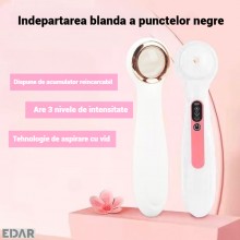 Aparat Electric EDAR Pentru Tratament fFacial, Indepartare Puncte Negre, Exfolierea Pielii, 3 capete Interschimbabile Incluse... Aparat Electric EDAR Pentru Tratament fFacial, Indepartare Puncte Negre, Exfolierea Pielii, 3 capete Interschimbabile Incluse...