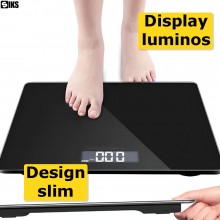 Cantar Electronic Corporal Digital SIKS De Baie, Afisaj Electronic, Capacitate Maxima Persoane 150 Kg, Pornire / Oprire Autom... Cantar Electronic Corporal Digital SIKS De Baie, Afisaj Electronic, Capacitate Maxima Persoane 150 Kg, Pornire / Oprire Autom...
