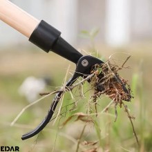 Instrument EDAR Pentru Eliminarea Buruienilor, Unealta De Gradina Pentru Plivit Si Extragerea Radacinilor, Cap Special Cu Ghe...