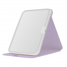 Oglinda Cosmetica EDAR pentru Machiaj cu Iluminare LED, 3 Moduri de Lumina, Control Touch, Pliabila si Portabila, 23 x 17 cm,...